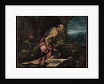 St Jerome in the wilderness, 1562 by Jacopo (workshop) Bassano