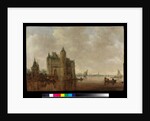 A Watergate by an Estuary, 1644 by Jan Josephsz van Goyen