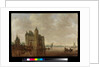 A Watergate by an Estuary, 1644 by Jan Josephsz van Goyen