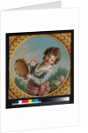 Child with a tambourine, 1772 by Francois-Hubert Drouais
