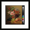 Pot of flowers and fruit, before 1844 by Arnoldus Bloemers