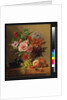 Pot of flowers and fruit, before 1844 by Arnoldus Bloemers