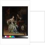 Tancred's servant presenting the heart of Guiscard in a golden cup to Guismond, 1675 by Adriaan van der Werff