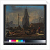 A Port Scene, before 1674 by Johannes Lingelbach
