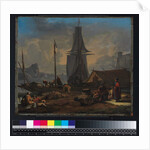 A Port Scene, before 1674 by Johannes Lingelbach