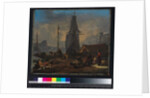 A Port Scene, before 1674 by Johannes Lingelbach