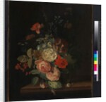 A vase of flowers, before 1693 by Maria van Oosterwyck