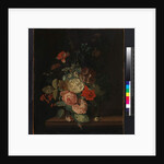 A vase of flowers, before 1693 by Maria van Oosterwyck