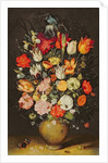 Vase of Flowers by Jan the Younger Brueghel