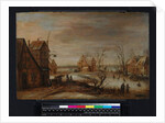 A Village in Winter by Frans de Momper