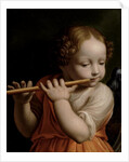 Child Angel Playing a Flute, c.1500 by Bernardino Luini