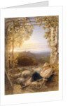 Sleeping Shepherd - Morning, c.1857 by Samuel Palmer
