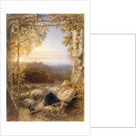 Sleeping Shepherd - Morning, c.1857 by Samuel Palmer