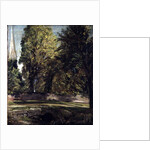 Salisbury Cathedral Seen Above the Close Wall by John Constable