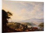 View on the Rhine, near Cologne, c.1700-10 by Jan the Elder Griffier