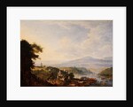 View on the Rhine, near Cologne, c.1700-10 by Jan the Elder Griffier