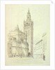 The Giralda, Seville, c.1846 by Canon G. F. Weston