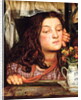 Girl at a Lattice, 1862 by Dante Gabriel Charles Rossetti