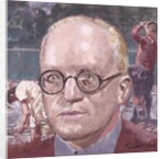 Portrait of Sir Hugh Walpole 1928 by Walter Richard Sickert