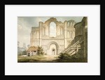 PD.56-1958 West front of Castle Acre Priory Church, near Downham, Norfolk, 1796 by Edward Dayes