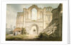 PD.56-1958 West front of Castle Acre Priory Church, near Downham, Norfolk, 1796 by Edward Dayes