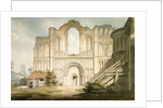 PD.56-1958 West front of Castle Acre Priory Church, near Downham, Norfolk, 1796 by Edward Dayes