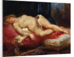 Odalisque, c.1825 by Ferdinand Victor Eugene Delacroix