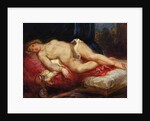 Odalisque, c.1825 by Ferdinand Victor Eugene Delacroix