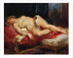 Odalisque, c.1825 by Ferdinand Victor Eugene Delacroix