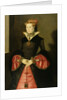 Unknown Lady from the court of King Edward VI c.1550-55 by Hans Eworth or Ewoutsz