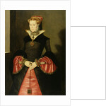 Unknown Lady from the court of King Edward VI c.1550-55 by Hans Eworth or Ewoutsz