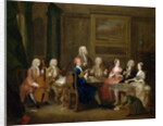 A Musical Party: the Mathias Family, c.1730 by Gawen Hamilton