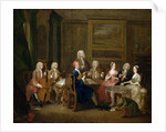 A Musical Party: the Mathias Family, c.1730 by Gawen Hamilton