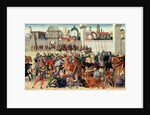 The Siege of Troy I: The Death of Hector, c.1490-95 by Biagio di Antonio