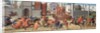 The Siege of Troy II: The Wooden Horse, c.1490-95 by Biagio di Antonio