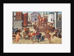 The Siege of Troy II: The Wooden Horse, c.1490-95 by Biagio di Antonio