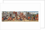 The Siege of Troy II: The Wooden Horse, c.1490-95 by Biagio di Antonio