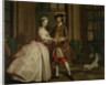 Pamela and Mr B. in the Summerhouse, from `Pamela: or Virtue Rewarded' by Samuel Richardson published 1740, c.1744 by Joseph Highmore
