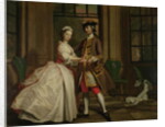 Pamela and Mr B. in the Summerhouse, from `Pamela: or Virtue Rewarded' by Samuel Richardson published 1740, c.1744 by Joseph Highmore