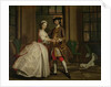 Pamela and Mr B. in the Summerhouse, from `Pamela: or Virtue Rewarded' by Samuel Richardson published 1740, c.1744 by Joseph Highmore
