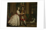 Pamela and Mr B. in the Summerhouse, from `Pamela: or Virtue Rewarded' by Samuel Richardson published 1740, c.1744 by Joseph Highmore