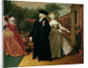 Pamela shows Mr Williams a hiding place for her letters, from `Pamela: or Virtue Rewarded' by Samuel Richardson published 1740, c.1744 by Joseph Highmore
