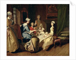 Pamela tells a nursery tale by Joseph Highmore