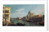 View of the Grand Canal: Santa Maria della Salute and the Dogana from Campo Santa Maria Zobenigo, early 1730s by Canaletto