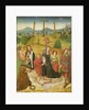 The Deposition, centre panel of triptych, late 15th-early 16th century by School French