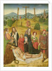 The Deposition, centre panel of triptych, late 15th-early 16th century by School French
