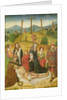 The Deposition, centre panel of triptych, late 15th-early 16th century by School French