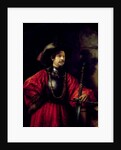 Portrait of a man in military costume, 1650 by Rembrandt Harmensz. van Rijn