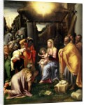 Adoration of the Kings by Taddeo Zuccaro