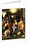 Adoration of the Kings by Taddeo Zuccaro